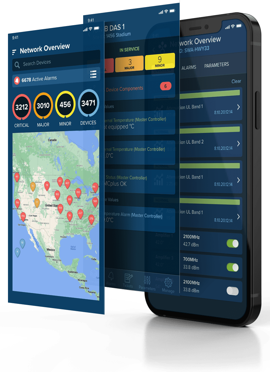 NOVA network management platform applications