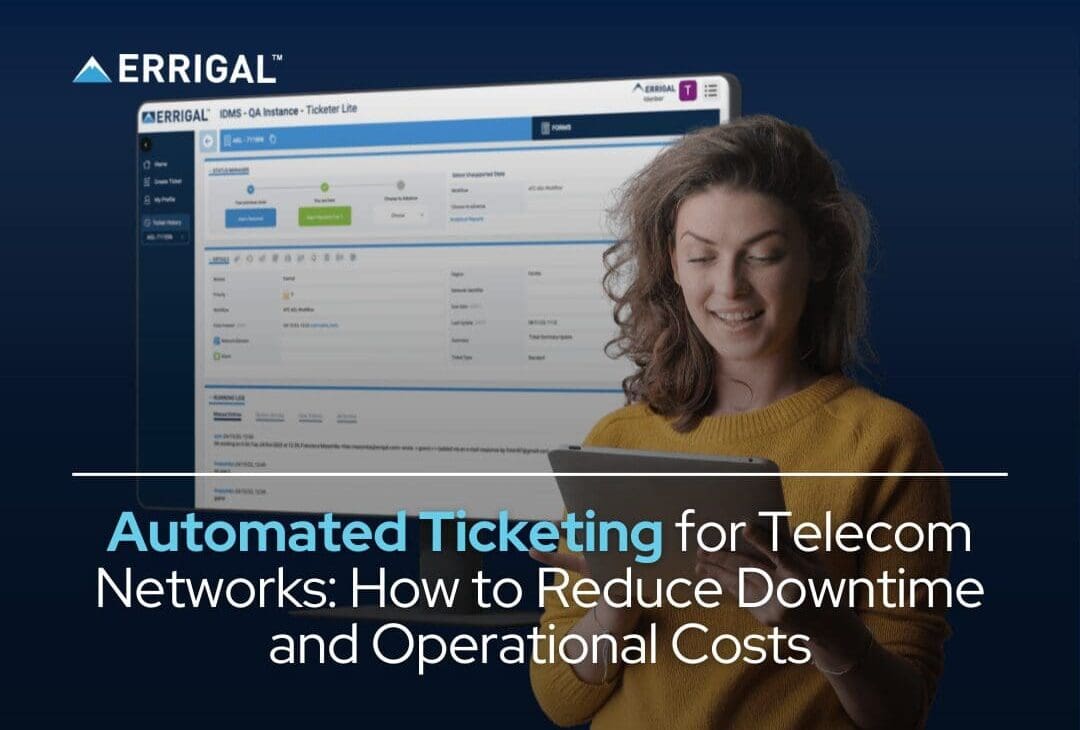 automated ticketing for telecom networks